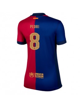 Barcelona Pedri Gonzalez #8 Heimtrikot für Frauen 2024-25 Kurzarm